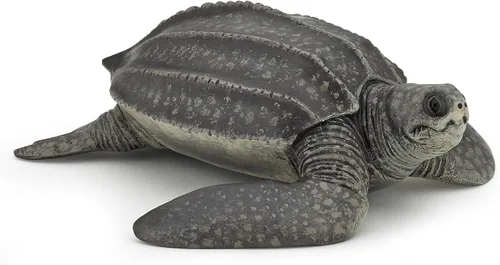 Papo - Pintado a mano - Figura - Vida marina - Tortuga de cuero cuero-56022 - Coleccionable - para niños - Adecuado para niños y niñas - a partir de