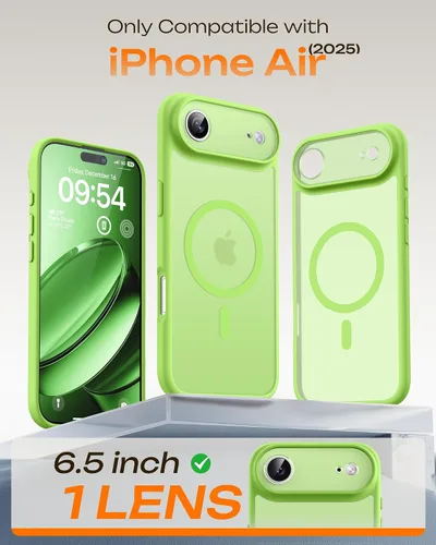 Miniatura 8 de TOCOL Funda para iPhone 11, compatible con Magsafe, protección completa de cámara, imanes integrados, protección contra caídas, funda translúcida