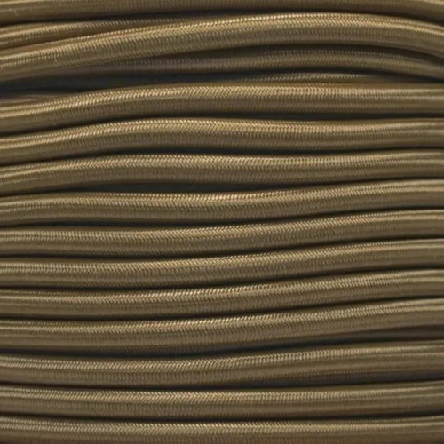 Miniatura 5 de Paracord Planet Cuerda elástica de nailon de 1/4 de pulgada Fabricado en los Estados Unidos Negro, 10 pies