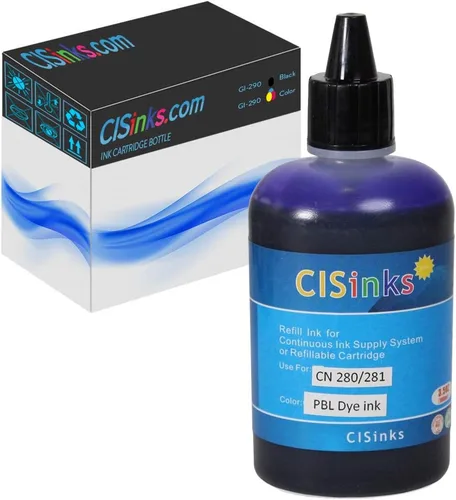 Miniatura 10 de Botella de tinta de repuesto negra de 3.4 fl oz compatible con PGI-280 / CLI-281 XL PIXMA TS9120 TS8120 TS8220 TS9520 TR8520 TR7520 TS6120