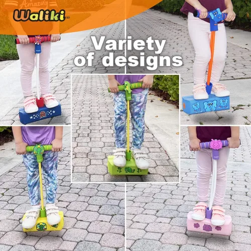 Miniatura 7 de WALIKI Foam Pogo Hopper Saltador de elefante El mejor juguete para niños de 4 años