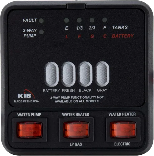 Miniatura 4 de Panel de monitor de sensor de tanque M23 Reemplazo KIB Incluye kit de arnés de cables Sensor de nivel de agua dulce o tanque de retención