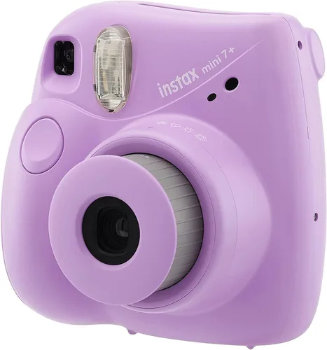 Miniatura 3 de Fujifilm Cámara Instax Mini 7+, fácil de operar, portátil, práctico espejo selfie, cámara Polaroid, perfecta para principiantes y expertos, diseño
