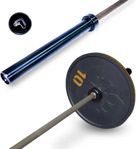 Miniatura 7 de Tribe WOD Olympus - Barra de pesas y barra de pesas, duradera, a prueba de flexiones para hombres y mujeres, barra de levantamiento de pesas