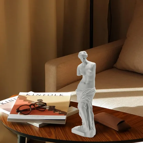 Miniatura 3 de Estatua de Venus de Milo, mitología griega romana, estatua de diosa afrodita, gran arte para decoración del hogar u oficina, 11 x 3.15 x 2.16