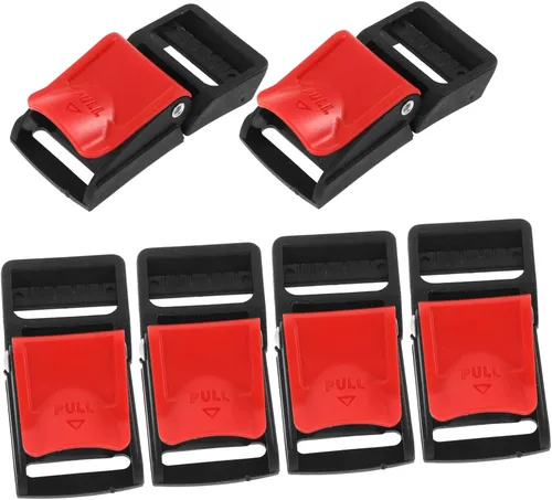 6 piezas de hebilla de casco hebilla de accesorio para casco hebilla de liberación rápida reemplazo accesorios casco motocicleta casco motocicleta