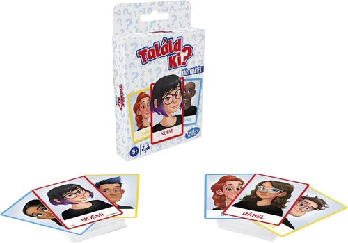 Miniatura 2 de Hasbro Gaming ¿Quién es Quién? Juego de cartas para niños, juego de adivinanzas para 2 jugadores, actividades divertidas de verano, elementos