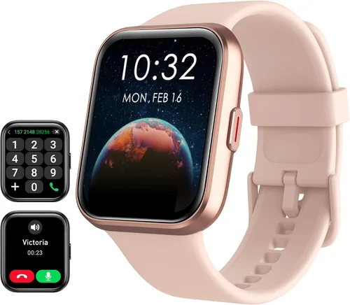 Miniatura 11 de Tensky Reloj inteligente para hombres/mujeres, Android, iPhone/Samsung, Alexa integrado, pantalla táctil de 1.8 pulgadas, rastreador de actividad