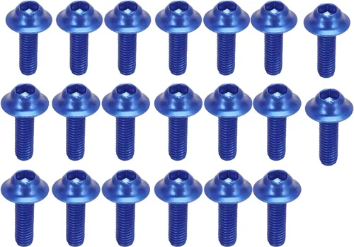 Miniatura 5 de AnXin Kit de pernos de carenado para motocicleta 116 piezas de sujetadores y tornillos CNC universal para GSXR 600 750 1000 YZF R6 R3 R1 ZX6R ZX10R