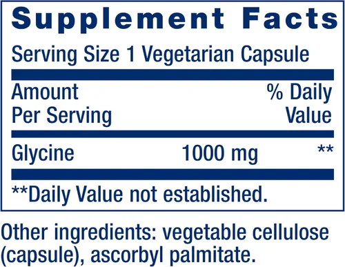 Miniatura 4 de Life Extension Glicina 1000 mg, Promueve la Relajación y el Sueño Saludable & Taurina, Suplemento de Aminoácido de Taurina Pura, Salud del Corazón