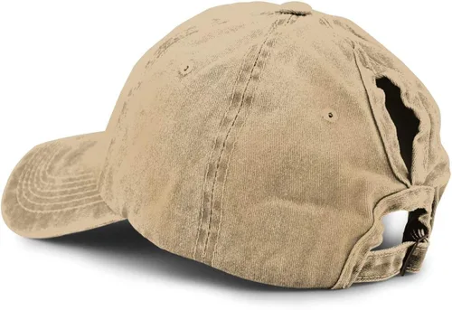 Miniatura 3 de Life is Better with Chickens Around Vintage Ajustable Cola de caballo Gorra de vaquero Gorra de gimnasio para mujeres