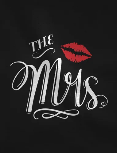 Miniatura 3 de Delantales de Mr. and Mrs. con bigote y labios rojos, regalo para parejas, aniversario de boda, recién casados, delantales de chef de cocina para él