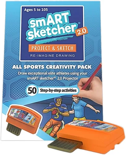 Miniatura 2 de Flycatcher Smart Sketcher 2.0 Cartucho – Todos los deportes – Más de 50 actividades paso a paso – Paquete de expansión para niños a partir de 5 años