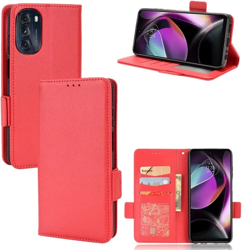 Miniatura 171 de Funda de piel sintética compatible con Motorola Moto E22 4G, funda de piel sintética compatible con Motorola Moto E22i 4G, color negro