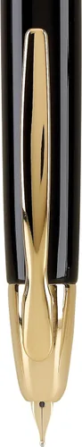 Miniatura 36 de PILOT Vanishing Point Collection - Pluma estilográfica retráctil, color azul carbonesco con detalles de rodio, tinta azul, punta fina (60149)
