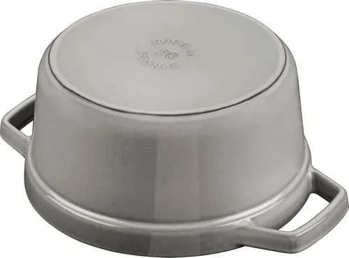 Miniatura 5 de STAUB Tostador de Hierro Fundido/Cocotte, Redondo, 13.4 in, 12,6 L, Gris Grafito