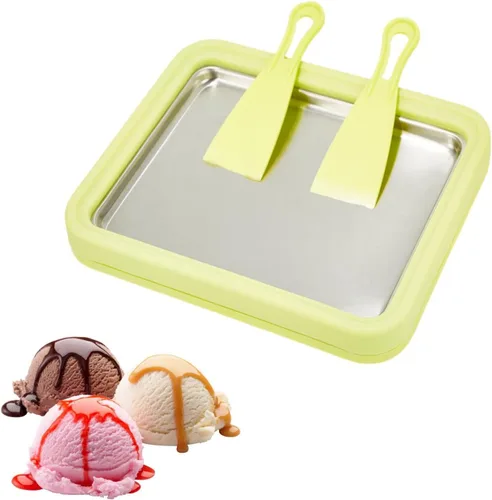 Máquina de helado instantánea, máquina de helado enrollada, máquina de helado de servicio suave, perfecta para yogur helado, ¡y más! Máquina de