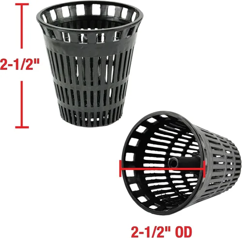 Miniatura 3 de Danco (10739P) Cestas de repuesto para trampa de ducha independiente, prevención de obstrucciones de drenaje de cabello, paquete de 6, color negro