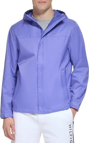 Miniatura 12 de Tommy Hilfiger Chaqueta impermeable con capucha, transpirable, ligera, para hombre