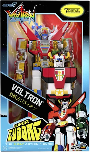 Miniatura 3 de Super7 Super Cyborg Voltron - Figura de acción Voltron de 11 pulgadas con accesorios, coleccionables clásicos de dibujos animados y juguetes retro