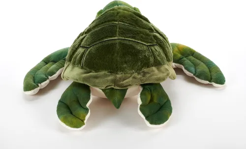 Miniatura 5 de The Petting Zoo Conservation - Peluche de tortuga marina, regalos para niños, animales del océano, juguete de peluche de tortuga marina de 18
