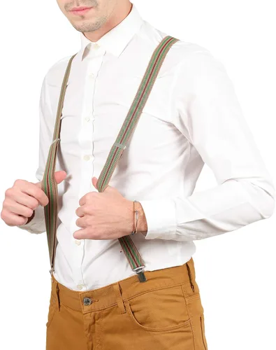 Miniatura 81 de Tirantes para hombre Tirantes elásticos con espalda en Y