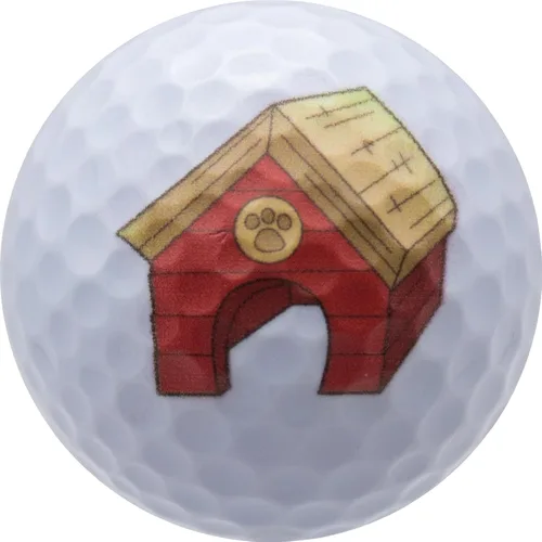 Miniatura 4 de GBM - Pelotas de golf novedosas para amantes de los perros, pelotas de golf divertidas con temática de perros para golfistas, amantes