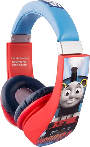 Miniatura 2 de Sakar Auriculares seguros sobre la oreja para niños, limitador de volumen para desarrollar oídos, conector estéreo de 0.138 in, recomendado