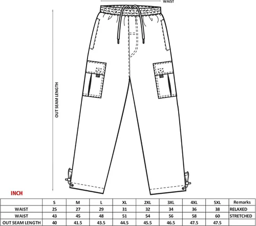 Miniatura 2 de PRO 5 Pantalones deportivos cargo de forro polar 6040, ligeros, suaves, cálidos