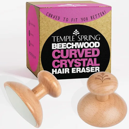 Miniatura 6 de Temple Spring Borrador de pelo de cristal, herramientas de belleza + accesorios para depilación sin dolor, removedor de pelo de cristal para piel