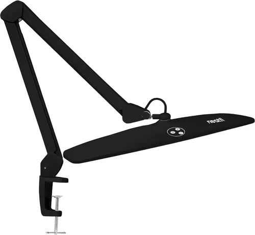 Neatfi Elite - Lámpara de trabajo HD XL, 1600 lúmenes, 84 LED SMD, 6500K, atenuación no polar, luz de escritorio para el hogar, la oficina y la sala