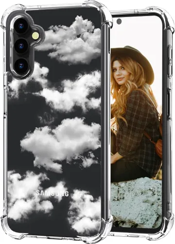 Miniatura 42 de Hungo Funda compatible con Samsung Galaxy S23 con diseño floral y bonito diseño transparente, femenino para mujeres y niñas, con hermoso clavel