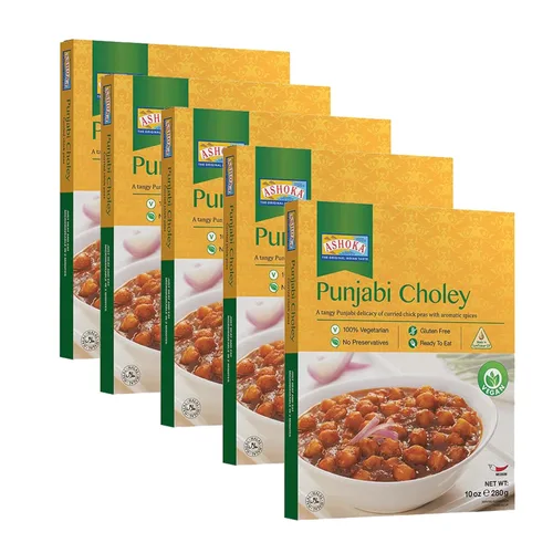 Miniatura 19 de Ashoka Comidas indias tradicionales 1932, curry de verduras mixtas veganas, platos principales listos para comer para microondas, Shahi Navratan