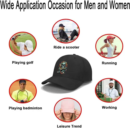 Miniatura 3 de Gorra de papá, gorra de béisbol clásica de moda, gorra de béisbol ajustable