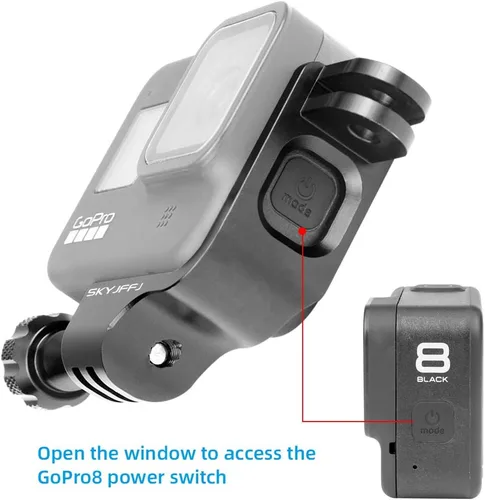 Miniatura 4 de Adaptador de codo vertical de aluminio de 90 grados para GoPro Hero 8