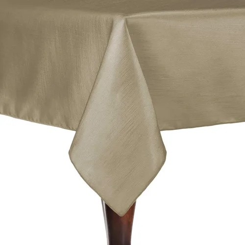 Miniatura 65 de Ultimate Textile -Paquete de 2 - Mantel rectangular reversible Shantung Satin - Majestic - Mantel rectangular de 60 x 90 pulgadas, color azul