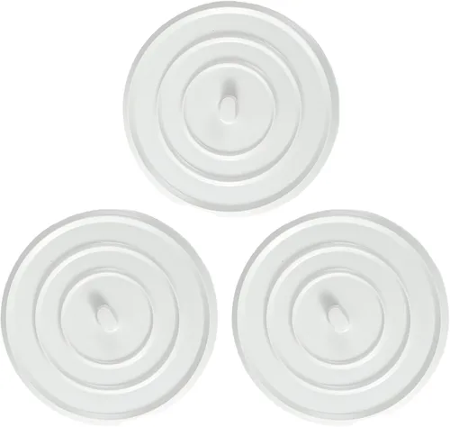 Tapón de silicona para desagüe de bañera de 4.5 pulgadas, tapón universal para fregadero y enchufe de viaje para cocinas, baños y lavanderías