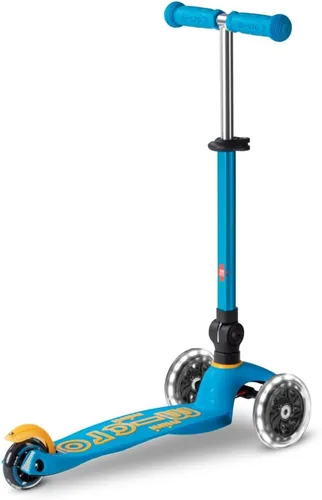 Miniatura 2 de Micro Kickboard - Mini Deluxe Scooter LED Plegable, 3 Ruedas, Inclinarse para Dirigir, Scooter Micro de Diseño Suizo con Ruedas LED que se Iluminan