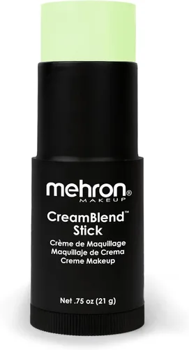 Miniatura 25 de Mehron Makeup CreamBlend Stick Base para rostro y cuerpo Barra de maquillaje profesional de cobertura completa 0.75 oz (21 g) (Dark 4)