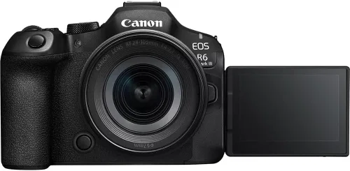 Miniatura 4 de Canon EOS R6 Mark III cámara sin espejo de marco completo con RF 0.945-4.134 in F4-7.1 es lente STM 7084C018 32.5MP 40 FPS Video RAW 7K