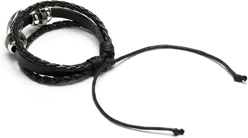Miniatura 4 de MHTYYDS Demon Slayer Kimetsu no Yaiba para Kanroji Mitsuri - Pulsera de cuero con piedras preciosas para niño y niña, joyería genial para decoración