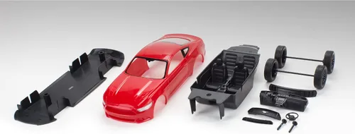 Miniatura 6 de Revell 85-1238 2017 Ford Mustang GT Kit de modelo de coche 1:25 Escala 12-Piezas Nivel de habilidad 2 Kit de construcción de modelo de plástico
