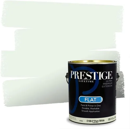 Miniatura 202 de PRESTIGE Pintura exterior e imprimación en uno, aloe, plano, 1 galón