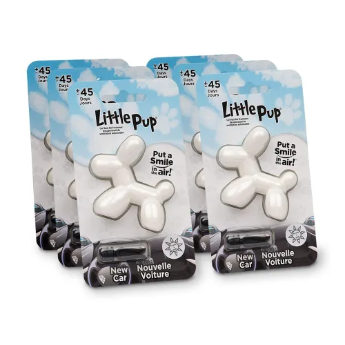 Miniatura 8 de Little Pup 96602 Aroma de vainilla, ambientador de coche, clips a ventilación de aire acondicionado, aceite de fragancia sin alcohol, plástico