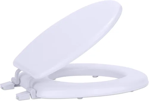 Achim Home Furnishings TOVYSTBK04 Asiento estándar para baño de 17 pulgadas Fantasia, TOVYSTWH04