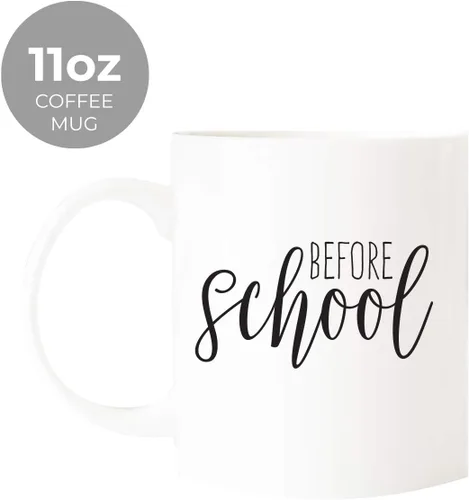 Miniatura 3 de Canopy Street Set de regalo de taza de café y taza de vino sin tallo, agradecimiento al profesor, proveedor de guardería con texto en inglés "Thank