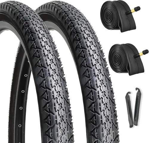 Miniatura 9 de Hycline Neumáticos de bicicleta Cruiser de 26 "x2.125": neumáticos de repuesto plegables de 26 pulgadas para crucero de playa y bicicleta de viaje