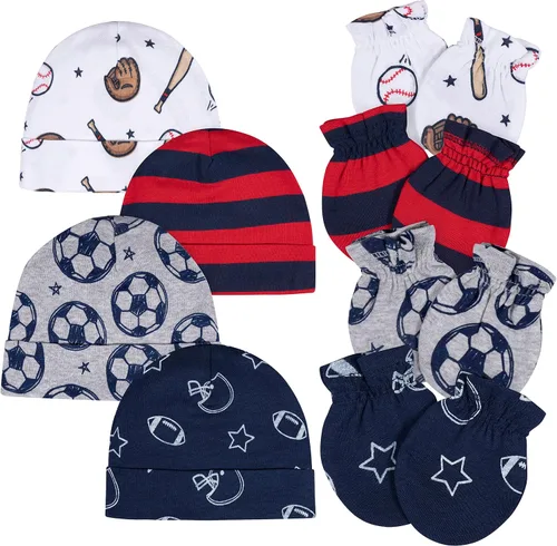 Miniatura 10 de Gerber Conjuntos unisex de gorro y manoplas para bebé