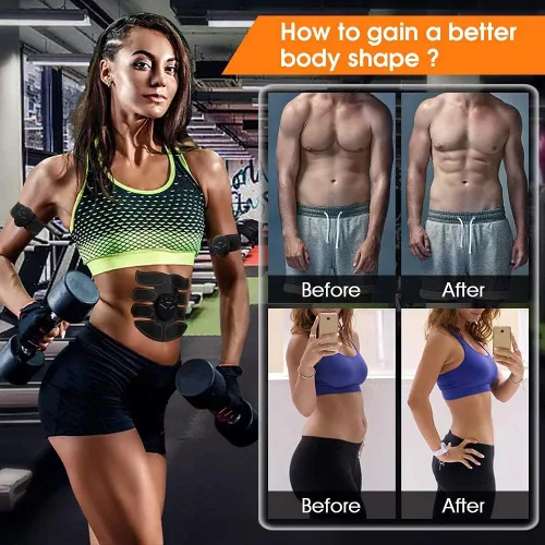Miniatura 4 de Ab machine Waist trainer Belt Abs Workout Equipment for Men Woman Abdomen/Arm/Leg Home Office Fitness Exercise