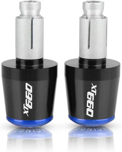 Miniatura 4 de 7/8" 0.866 in para Yamaha XT660/X/R/Z XT 660 XT660X XT660R XT660Z 660X 660R 660R 660Z Manillar extremo de la manillar de la motocicleta Tapa de mano